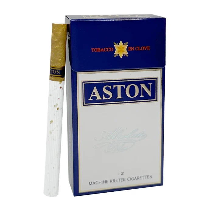 บุหรี่นอก Aston absolute blue