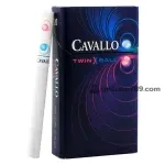 บุหรี่นอก Cavallo twin ball (2 เม็ดบีบ)
