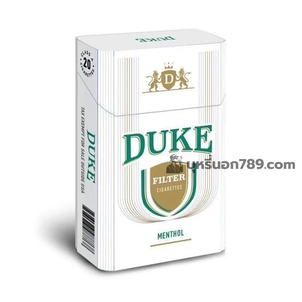 Duke-ดุ๊ก-เมนทอล-ซองแข็ง.webp Duke ดุ๊ก เมนทอล (ซองแข็ง) - Image 1